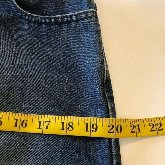 J. Crew Medium Wash Button Fly Jean Skirt Size 12 - Picture 9 of 11